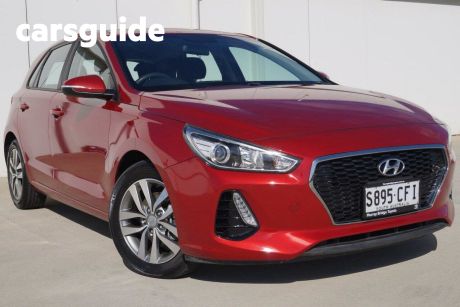 Red 2017 Hyundai I30 Hatchback Active X