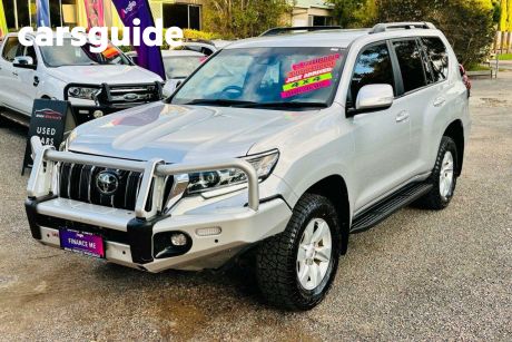 Silver 2020 Toyota Landcruiser Prado Wagon GXL (4X4)