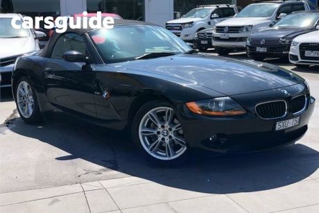 Black 2003 BMW Z4 Roadster 2.5I