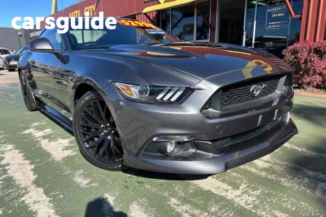 Grey 2016 Ford Mustang Coupe GT