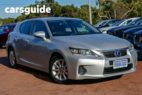 Silver 2011 Lexus CT200H Hatchback Prestige