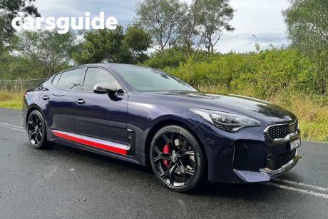 Blue 2019 Kia Stinger Sedan GT (black Leather)