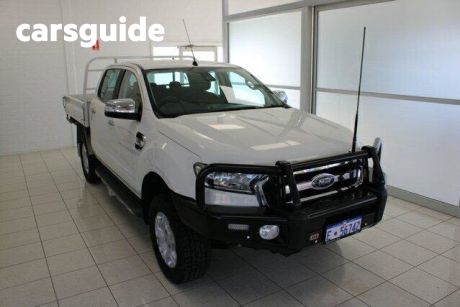 White 2016 Ford Ranger Ute Tray FORD RANGER 2017 DOUBLE PU XLT . 3.2D 6A 4X4 (IFBT964)