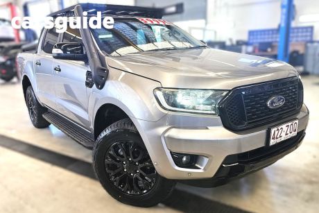 Silver 2020 Ford Ranger Double Cab Pick Up FX4 2.0 (4X4) Special Edition