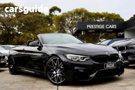 Black 2018 BMW M4 Convertible Competition