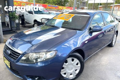 Blue 2008 Ford Falcon Sedan XT (lpg)