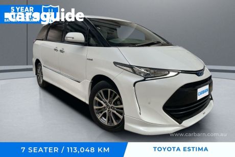 Silver 2016 Toyota Estima Commercial Aeras Smart Hybrid