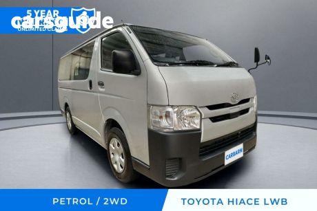 Silver 2020 Toyota Hiace Commercial DX