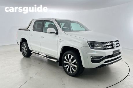 White 2021 Volkswagen Amarok Dual Cab Utility TDI580 Aventura 4Motion