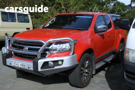 Red 2017 Holden Colorado Space Cab Pickup LTZ (4X4)