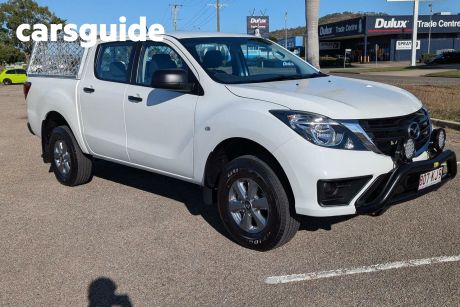 White 2020 Mazda BT-50 Dual Cab Utility XT (4X2) (5YR)