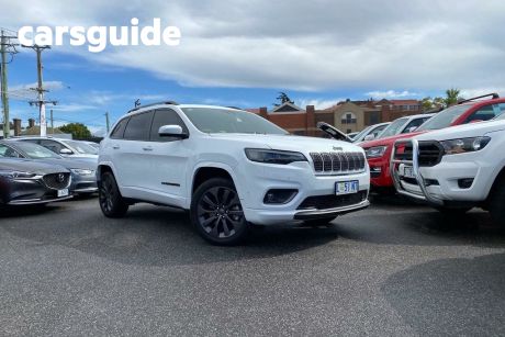 White 2021 Jeep Cherokee Wagon S-Limited (awd)