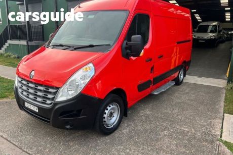 Red 2014 Renault Master Commercial Low Roof SWB AMT