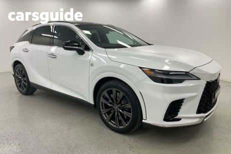 White 2023 Lexus RX350 Wagon F Sport + Enhancement Pack 1