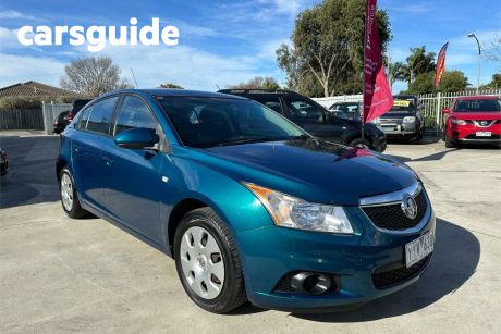 Green 2012 Holden Cruze Hatchback CD