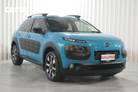 Blue 2018 Citroen C4 Cactus Wagon Exclusive 1.2T Puretech