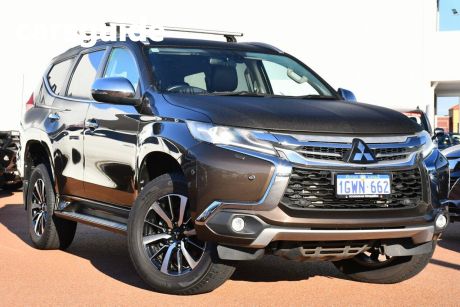 Brown 2019 Mitsubishi Pajero Sport Wagon Exceed (4X4) 7 Seat