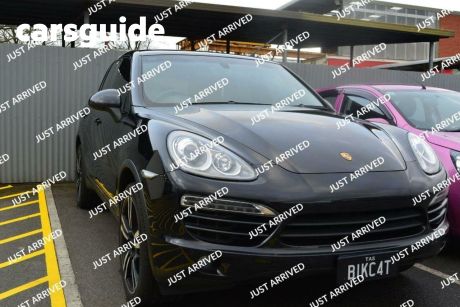 Black 2013 Porsche Cayenne Wagon Diesel