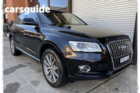 Black 2015 Audi Q5 Wagon 2.0 Tfsi Quattro