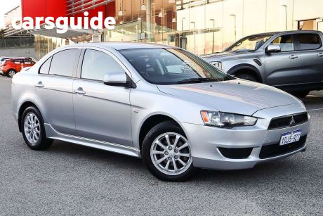 Silver 2010 Mitsubishi Lancer Sedan Activ