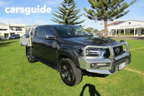 Grey 2020 Toyota Hilux Double Cab Chassis SR5 (4X4)