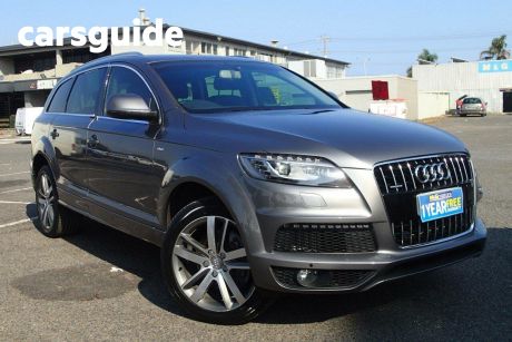 Grey 2011 Audi Q7 Wagon 3.0 TDI Quattro