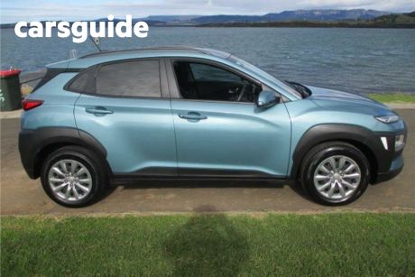 Blue 2019 Hyundai Kona Wagon Active (fwd)