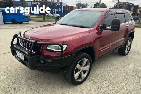Red 2014 Jeep Grand Cherokee Wagon Limited (4X4)