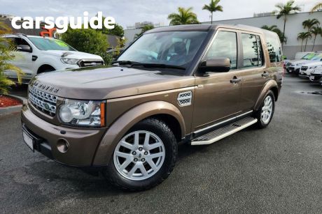 Brown 2011 Land Rover Discovery 4 Wagon 2.7 TDV6