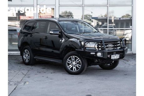 Black 2019 Ford Everest Wagon Trend (4WD 7 Seat)