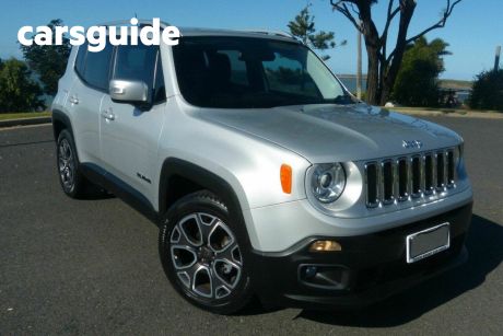 Silver 2016 Jeep Renegade Wagon Limited