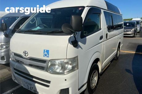 White 2011 Toyota HiAce Commercial 4WD 4WD