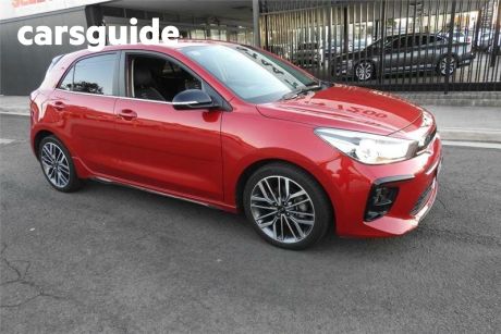 Red 2020 Kia RIO Hatchback GT-Line