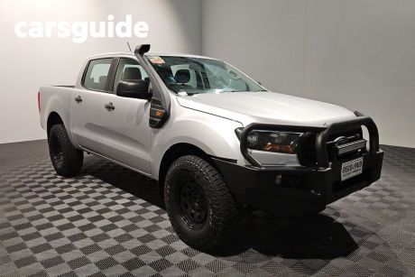 Silver 2018 Ford Ranger Double Cab Chassis XL 3.2 (4X4)