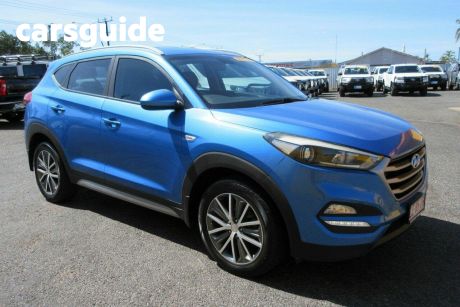 Blue 2016 Hyundai Tucson Wagon Active (fwd)