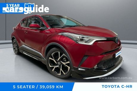 Red 2017 Toyota C-HR SUV G