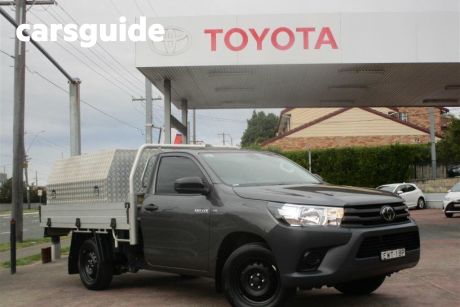 Grey 2022 Toyota Hilux Ute Tray Workmate