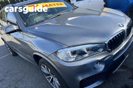Grey 2016 BMW X5 Wagon Xdrive 30D