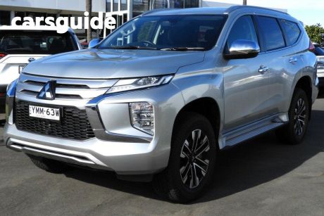 Silver 2023 Mitsubishi Pajero Sport Wagon GLS (4WD) 7 Seat