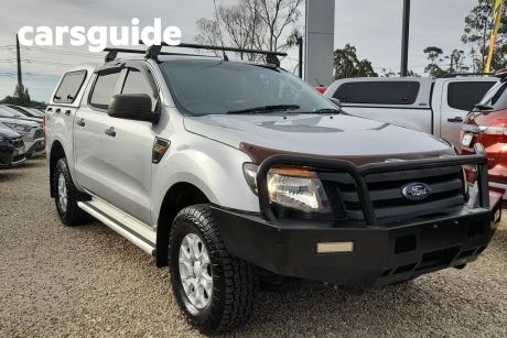 Silver 2015 Ford Ranger Dual Cab Chassis XL 3.2 (4X4)