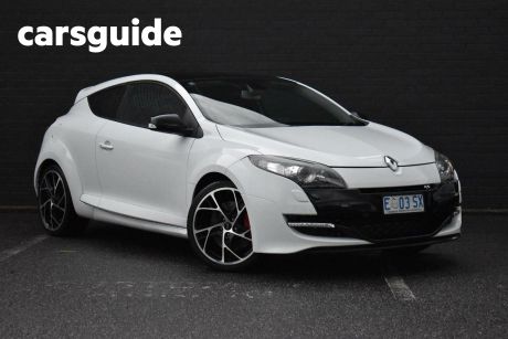 White 2013 Renault Megane Coupe RS 265 CUP