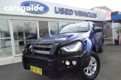 Blue 2021 Isuzu D-MAX Ute Tray