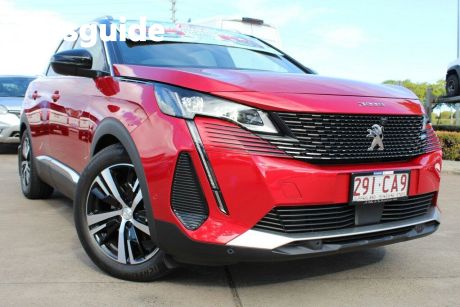 Red 2021 Peugeot 3008 Wagon GT 1.6 THP