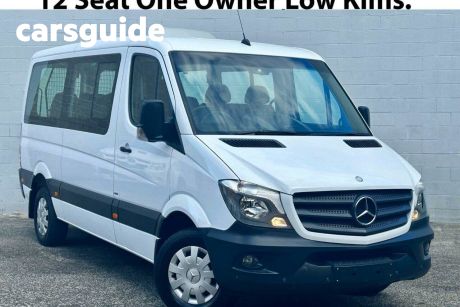 White 2016 Mercedes-Benz Sprinter Commercial 313CDI Low Roof MWB 7G-Tronic Transfer