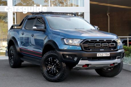 Blue 2022 Ford Ranger Double Cab Pick Up Raptor X 2.0 (4X4)
