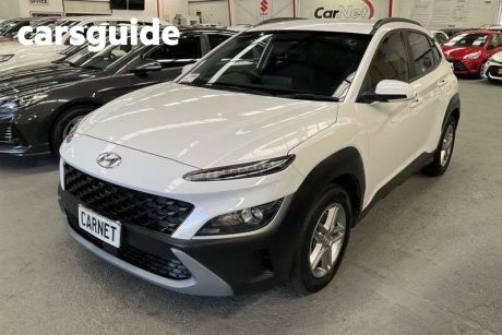 White 2022 Hyundai Kona Wagon (FWD)