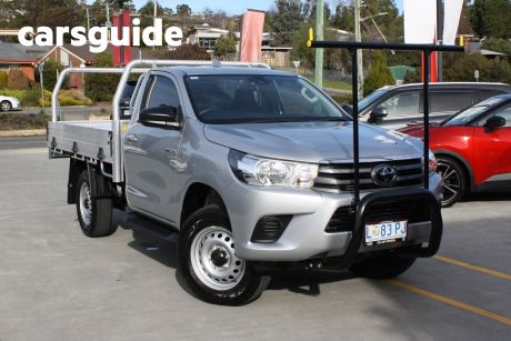 Silver 2023 Toyota Hilux Cab Chassis SR (4X4)