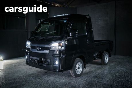 Black 2024 Daihatsu Hijet Ute Tray 4WD Jumbo Extra 660cc Manual