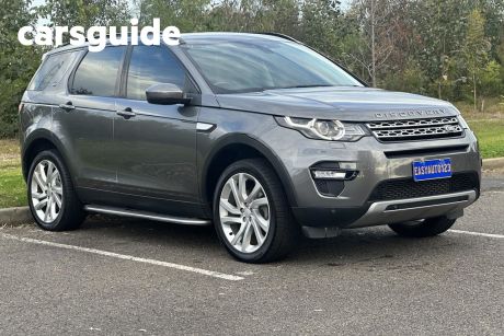 Grey 2016 Land Rover Discovery Sport Wagon SD4 HSE