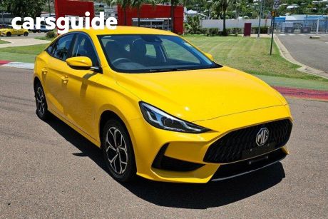 Yellow 2024 MG MG5 Sedan Vibe